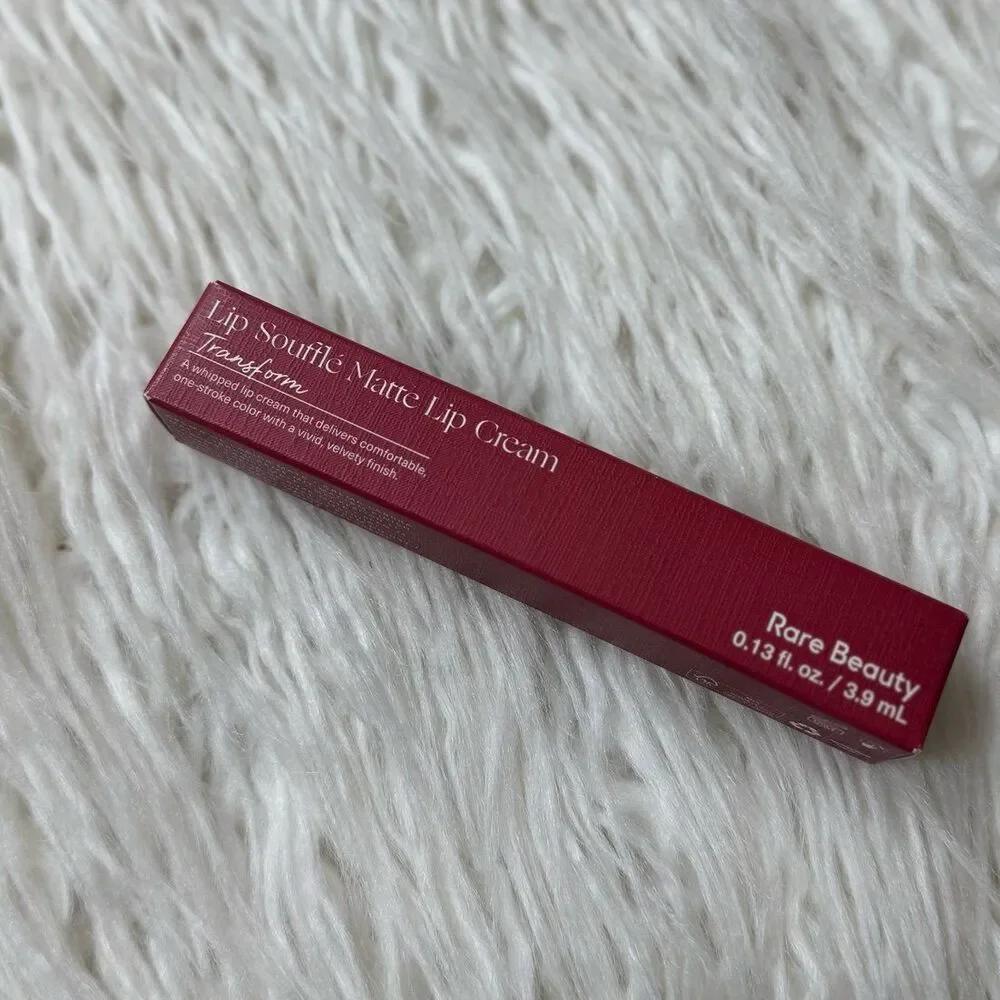 Rare Beauty by Selena Gomez Lip Souffle Matte Cream Lipstick Transform
